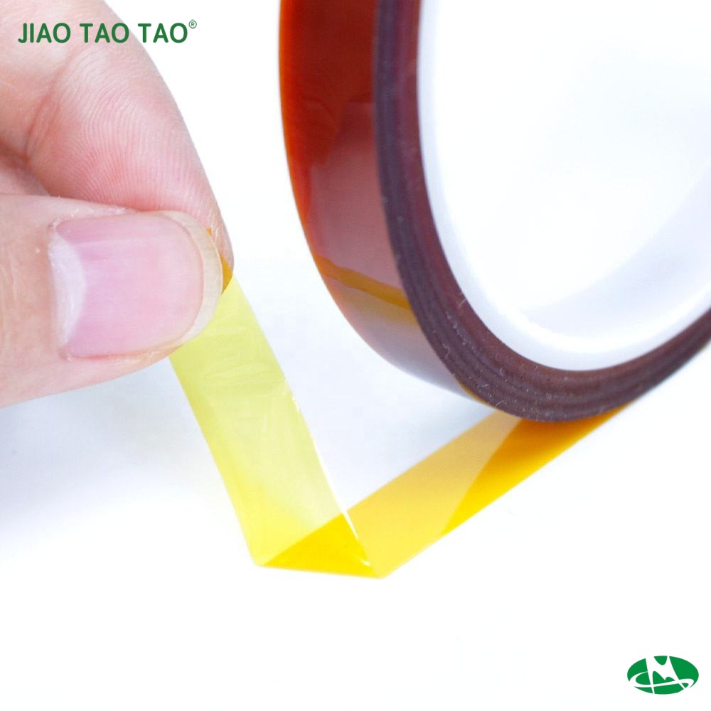 Amber polyester acrylic tape amber PET insulation tape Kapton tape alternative for PCB masking transformer winding